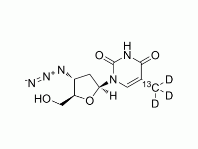 Zidovudine-13C,d3 | MedChemExpress (MCE)