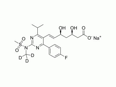 Rosuvastatin-d3 sodium | MedChemExpress (MCE)