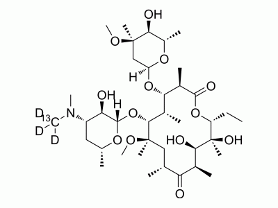HY-17508S Clarithromycin-13C,d3 | MedChemExpress (MCE)