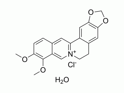 Berberine chloride hydrate | MedChemExpress (MCE)