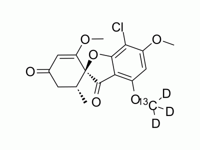 HY-17583S1 Griseofulvin-13C,d3 | MedChemExpress (MCE)