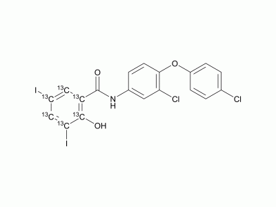 Rafoxanide 13C6 | MedChemExpress (MCE)