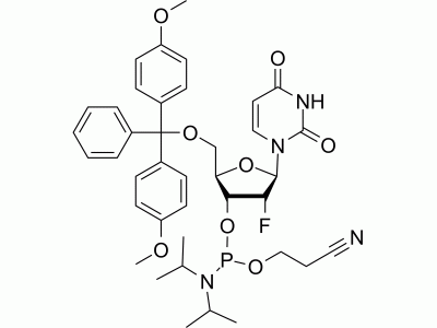 HY-45409 DMT-2′Fluoro-dU Phosphoramidite | MedChemExpress (MCE)
