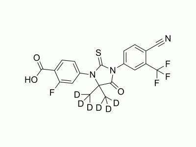 Enzalutamide carboxylic acid-d6 | MedChemExpress (MCE)