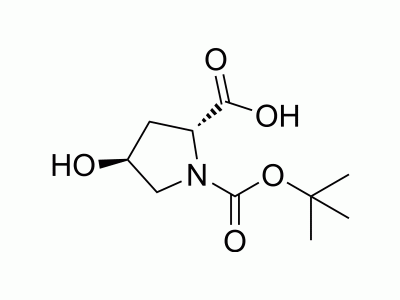 (2R,4S)-1-(tert-Butoxycarbonyl)-4-hydroxypyrrolidine-2-carboxylic acid | MedChemExpress (MCE)