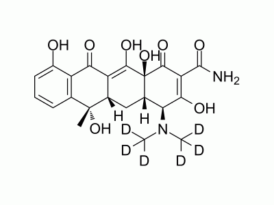 HY-A0107S Tetracycline-d6 | MedChemExpress (MCE)