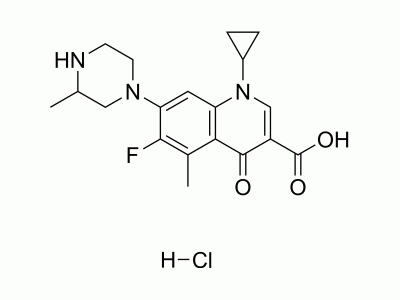 HY-A0147A Grepafloxacin hydrochloride | MedChemExpress (MCE)