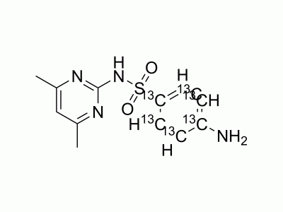 Sulfamethazine-13C6 | MedChemExpress (MCE)