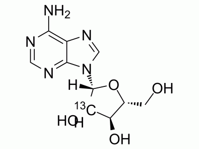 HY-B0228S2 Adenosine-2′-13C | MedChemExpress (MCE)