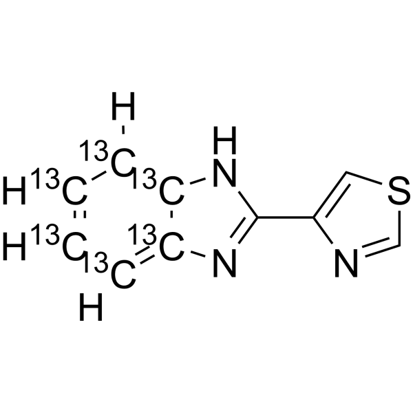 HY-B0263S1 Thiabendazole-13C6 | MedChemExpress (MCE