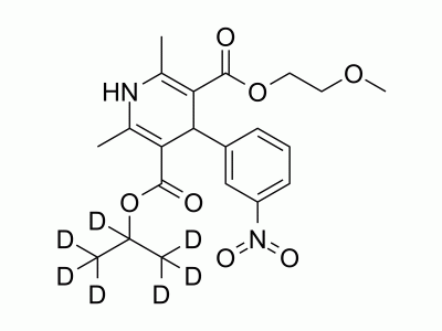 HY-B0265S Nimodipine-d7 | MedChemExpress (MCE)