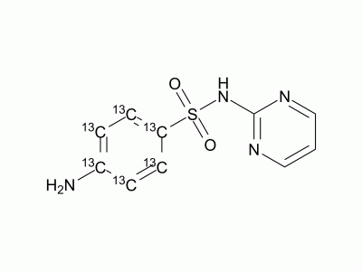 Sulfadiazine-13C6 | MedChemExpress (MCE)