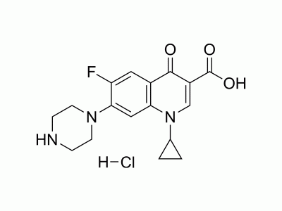 Ciprofloxacin monohydrochloride | MedChemExpress (MCE)