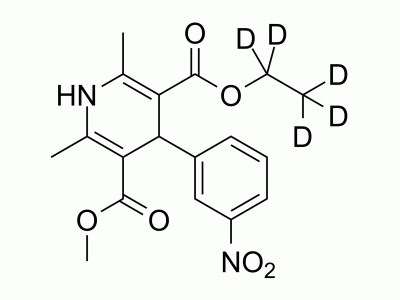 HY-B0424S Nitrendipine-d5 | MedChemExpress (MCE)
