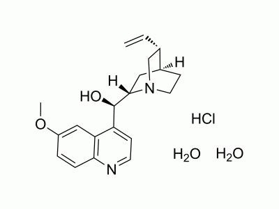 Quinine hydrochloride dihydrate | MedChemExpress (MCE)