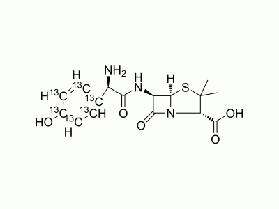 HY-B0467AS Amoxicillin-13C6 | MedChemExpress (MCE)