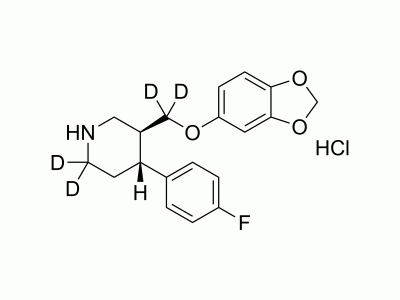 HY-B0492S (rac)-(trans)-Paroxetine-d4 hydrochloride | MedChemExpress (MCE)