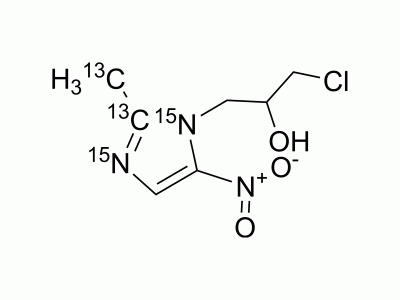 Ornidazole-13C2,15N2 | MedChemExpress (MCE)