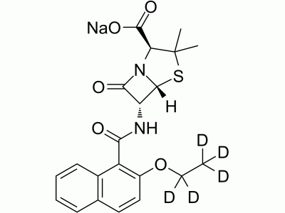 HY-B0555BS Nafcillin-d5 sodium | MedChemExpress (MCE)