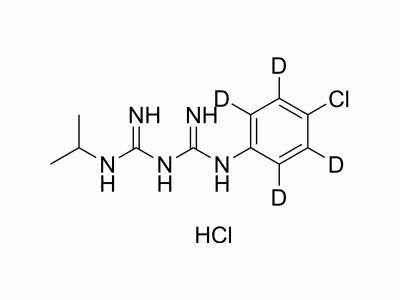 HY-B0806AS Proguanil-d4 hydrochloride | MedChemExpress (MCE)