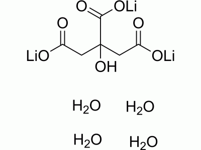 HY-B1295 Lithium citrate tetrahydrate | MedChemExpress (MCE)