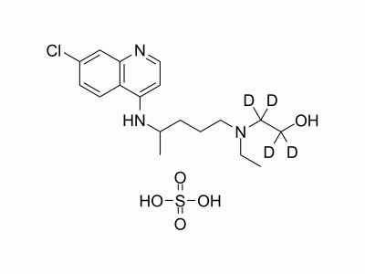 Hydroxychloroquine-d4 sulfate | MedChemExpress (MCE)
