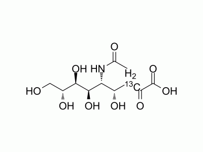 N-Acetylneuraminic acid-13C-2 | MedChemExpress (MCE)