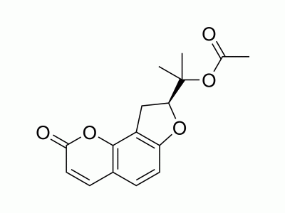 (+)-Columbianetin acetate | MedChemExpress (MCE)