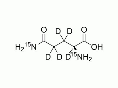 L-Glutamine-15N2,d5 | MedChemExpress (MCE)