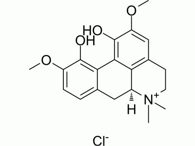 HY-N0535 (+)-Magnoflorine chloride | MedChemExpress (MCE)