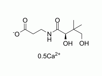 D-Pantothenic acid hemicalcium salt | MedChemExpress (MCE)