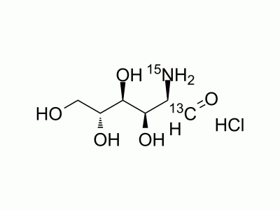 HY-N0733S2 Glucosamine-13C,15N hydrochloride | MedChemExpress (MCE)