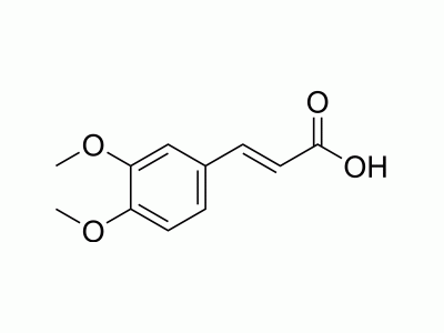 HY-N1778 3,4-Dimethoxycinnamic acid | MedChemExpress (MCE)