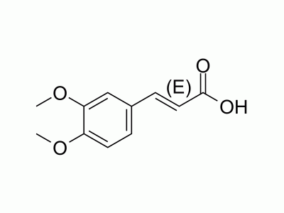 (E)-3,4-Dimethoxycinnamic acid | MedChemExpress (MCE)