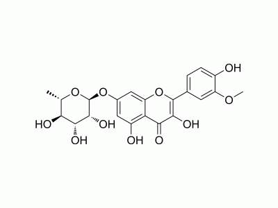 Isorhamnetin 7-O-α-L-rhamnoside | MedChemExpress (MCE)
