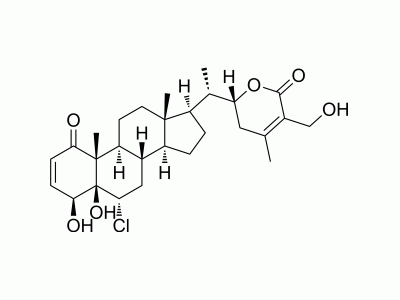 HY-N5113 6α-Chloro-5β-hydroxywithaferin A | MedChemExpress (MCE)