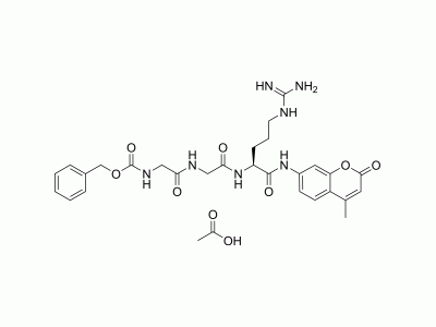 Z-Gly-Gly-Arg-AMC acetate | MedChemExpress (MCE)