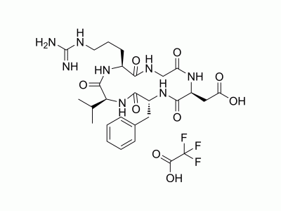 HY-P1613A Cyclo(Arg-Gly-Asp-D-Phe-Val) TFA | MedChemExpress (MCE)