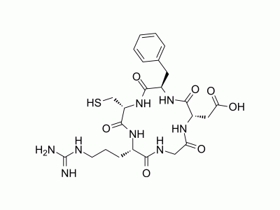 Cyclo(Arg-Gly-Asp-D-Phe-Cys) | MedChemExpress (MCE)
