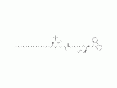 Fmoc-Lys(Pal-Glu-OtBu)-OH | MedChemExpress (MCE)