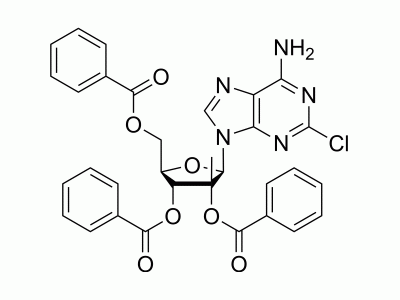 HY-W069715 2-Amino-6-chloro-9-[(2,3,5-tri-O-benzoyl-2-C-Methyl-beta-D-ribofuranosyl)]-9H-purine | MedChemExpress (MCE)