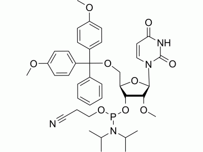 DMT-2'O-Methyl-rU Phosphoramidite | MedChemExpress (MCE)