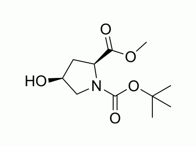 N-Boc-4-hydroxy-L-proline methyl ester | MedChemExpress (MCE)