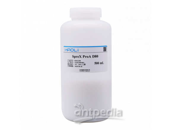 SpreX ProA D80 高载量高耐碱高耐压蛋白A配基抗体纯化介质