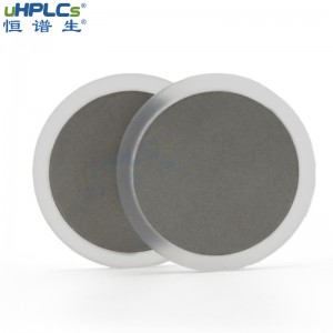 恒谱生HPLC<em>在线</em><em>过滤</em>器PCTFE不锈钢筛板液相色谱滤膜，OD22.4*ID19.0*H1.6