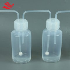 滨正红PFA集气瓶500ml大口反应瓶气体洗涤瓶