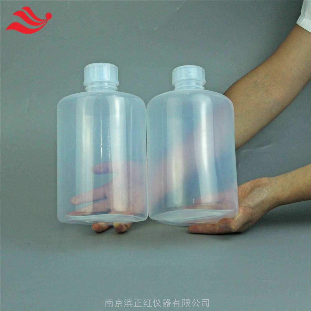 透明FEP塑料采样瓶2<em>L</em>低温存储容器瓶实验室特氟龙F46样品存储瓶2000ml