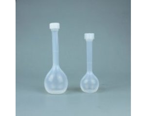 A级PFA塑料容量瓶50ml新材料新能源专用透明聚四氟乙烯定容瓶