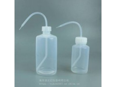 实验室清洗喷壶广口FEP洗瓶300ml窄口特氟龙塑料洗瓶500ml