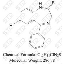 阿普唑仑杂质26 4547-02-8 C15H11ClN2S